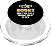 Los Libros Son lo único Que me Gusta Fast Speed Reader Book PopSockets PopGrip para MagSafe