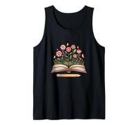 Los Libros Son más ruidosos Que Las Palabras Flores Camiseta sin Mangas