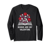 Los Libros Son mi Amante de los Libros de San Valentín para Ella él Bookish Manga Larga
