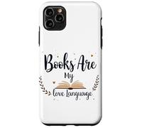 Los libros son mi amor Idioma Lectura Amante Bibliotecario Estética Carcasa para iPhone 11 Pro Max