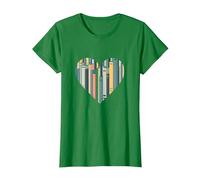 Los Libros Son mi lenguaje de Amor - Bookworm Gift Camiseta, Mujer, Verde Kelly, XS