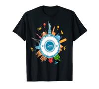 Los lugares más populares del mundo Adventure. Camiseta