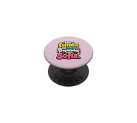 Los Lunes no Son preparados para Sofía Humor Frase PopSockets PopGrip Adhesivo