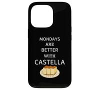 Los lunes vintage son mejores con el pastel Castella Retro Castella Carcasa para iPhone 13 Pro
