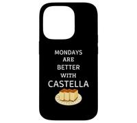 Los lunes vintage son mejores con el pastel Castella Retro Castella Carcasa para iPhone 14 Pro