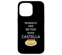 Los lunes vintage son mejores con el pastel Castella Retro Castella Carcasa para iPhone 14 Pro Max