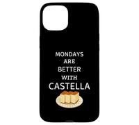 Los lunes vintage son mejores con el pastel Castella Retro Castella Carcasa para iPhone 15 Plus