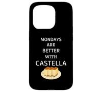Los lunes vintage son mejores con el pastel Castella Retro Castella Carcasa para iPhone 15 Pro
