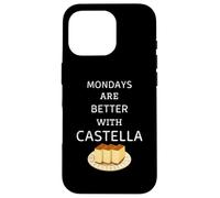 Los lunes vintage son mejores con el pastel Castella Retro Castella Carcasa para iPhone 16 Pro