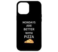 Los lunes vintage son mejores con pizza retro amante de la pizza Carcasa para iPhone 12 Pro Max