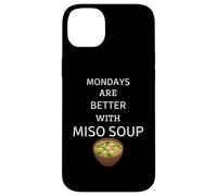 Los lunes vintage son mejores con sopa de miso sopa de miso retro Carcasa para iPhone 14 Plus