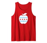 Los Maestros de la Escuela de Chicago golpean Rojo para el Fondo Ed Nuestro Futuro Camiseta sin Mangas