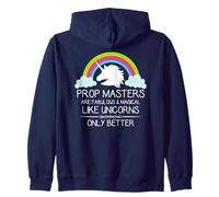 Los Maestros de utilería Son como Unicornios | Funny Props Master Sudadera con Capucha