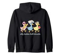 Los Maestros tontos construyen el Personaje Lindo Pato Sudadera con Capucha