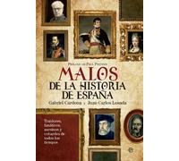 Los malos más malvados de la historia de España: Traidores, fanáticos, asesinos y cobardes de todos los tiempos