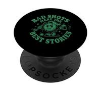 Los Malos tiros Hacen Que Las Mejores Historias del Golfista Sean un Divertido Amante del Golf PopSockets PopGrip Adhesivo