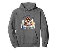 Los marcadores Son para Dejar de Fumar Cozy Reader Girl Book Aesthetic Sudadera con Capucha
