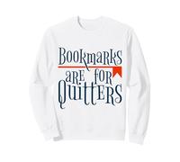 Los marcadores Son para quienes Dejan de Leer la Biblioteca de Amantes de los Libros Sudadera