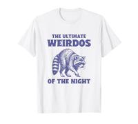 Los mejores bichos raros de la noche mapache vintage Camiseta