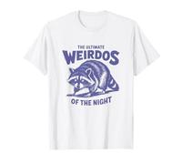 Los mejores bichos raros de la noche mapache vintage Camiseta