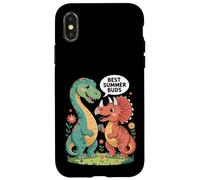 Los Mejores capullos de Verano - Cute Dinosaur Friends Summer Carcasa para iPhone X/XS