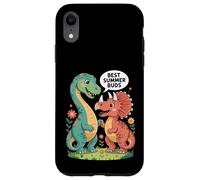 Los Mejores capullos de Verano - Cute Dinosaur Friends Summer Carcasa para iPhone XR