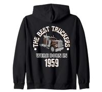 Los Mejores Conductores de Camioneros Nacieron en 1959 Regalo de cumpleaños Sudadera con Capucha