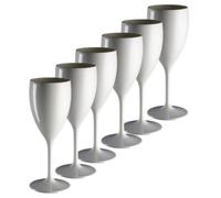 Los Mejores copas de vino blanco. Policarbonato irrompible con capacidad para 340 ml (24 unidades). Ideal para todas las ocasiones y algo un poco diferente. Apto para Lavavajillas.