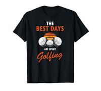 Los Mejores días se Pasan en el Golf Retro Camiseta