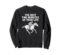 Los mejores dos minutos de tu vida Día del Derby de carreras de caballos Sudadera