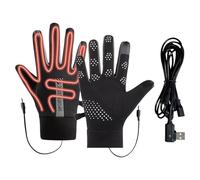 Los mejores guantes calefactables para deportistas: 3 calentadores de manos eléctricos de control de temperatura, pantalla táctil impermeable alimentada por USB, térmica para climas fríos, motocicleta
