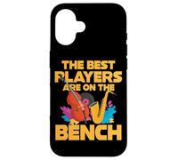 Los Mejores Jugadores están en el Banco contra Bass Saxofinist Carcasa para iPhone 16