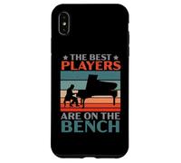 Los Mejores Jugadores están en el Banco Pianista Músico Piano Carcasa para iPhone XS MAX