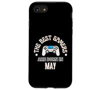 Los Mejores Jugadores Nacen en Mayo Gamer Regalo de cumpleaños Gaming Carcasa para iPhone SE (2020) / 7/8
