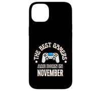 Los Mejores Jugadores Nacen en noviembre Gamer Regalo de cumpleaños Gaming Carcasa para iPhone 14 Plus