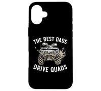 Los Mejores papás conducen quads ATV Rider Quad Bike Día del Padre Carcasa para iPhone 16 Plus
