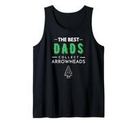 Los mejores papás recogen puntas de flecha coleccionista del día del padre Camiseta sin Mangas