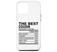 Los Mejores primos sarcásticos para Hombres Mujeres diversión Familia Carcasa para iPhone 12 Pro MAX