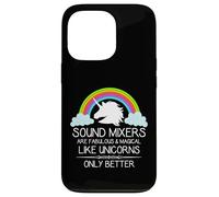 Los mezcladores de Sonido Son como Unicornios | Funny Audio Mixer Engineer Carcasa para iPhone 13 Pro