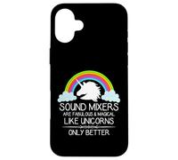 Los mezcladores de Sonido Son como Unicornios | Funny Audio Mixer Engineer Carcasa para iPhone 16 Plus