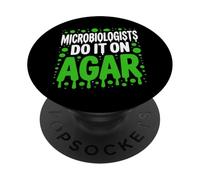 Los microbiólogos lo hacen en el agar Microbiólogo PopSockets PopGrip Adhesivo