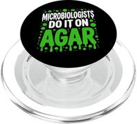Los microbiólogos lo hacen en el agar Microbiólogo PopSockets PopGrip para MagSafe