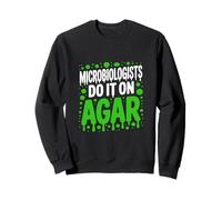 Los microbiólogos lo hacen en el agar Microbiólogo Sudadera