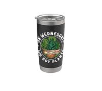 Los miércoles compramos plantas Jardinería botánica Plantas de interior Vaso térmico de acero inoxidable de doble pared
