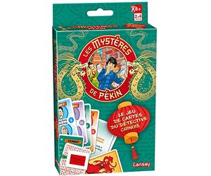 Los misterios de peijing - Juego de Cartas de investigación y reflexión - para niños Desde 8 años - Juego de Cartas del Detective Chino - Enigmas emocionantes - 2 a 4 Jugadores - Versión Francesa -