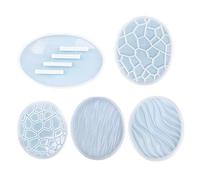 Los moldes de posavasos de resina irregular incluyen moldes de silicona adecuados para posavasos y moldes de portavasos