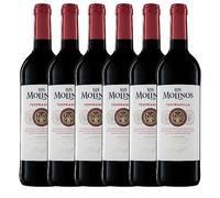 Los Molinos Tradición Tinto D.O. Valdepeñas Vino - Paquete de 6 x 750 ml - Total: 4500 ml