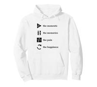 Los Momentos Los Recuerdos El Dolor La Felicidad Sudadera con Capucha