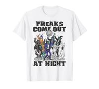 Los Monstruos salen de Noche Disco Halloween Horror Monsters Camiseta