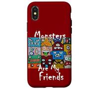 Los Monstruos tontos Son mis Amigos Carcasa para iPhone X/XS